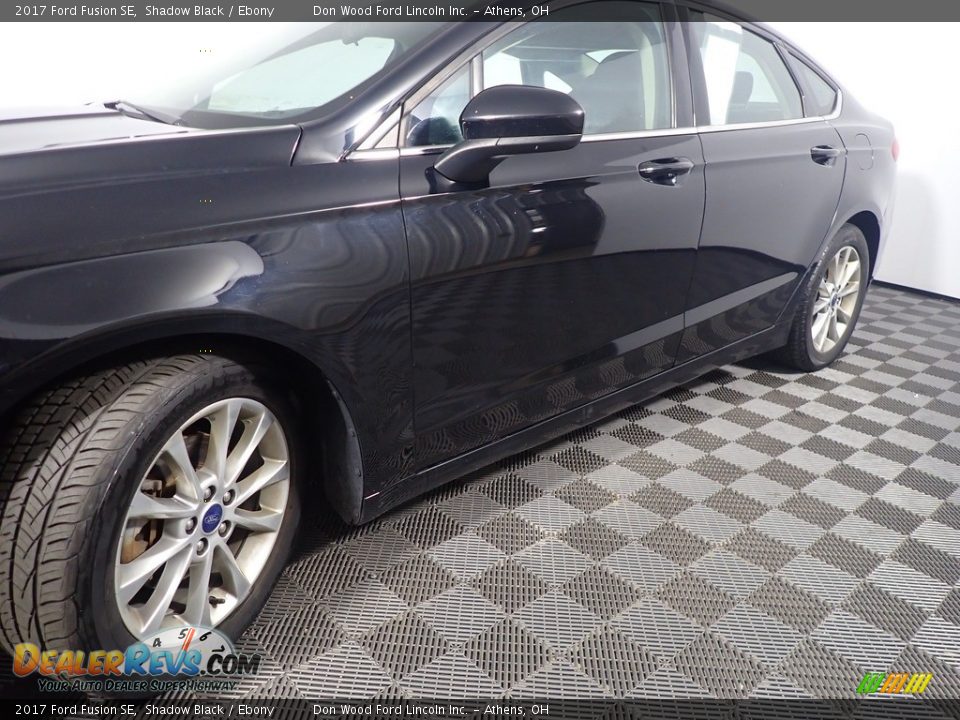 2017 Ford Fusion SE Shadow Black / Ebony Photo #10