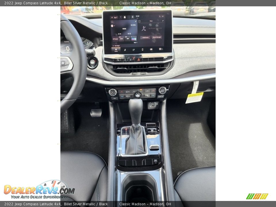 2022 Jeep Compass Latitude 4x4 Billet Silver Metallic / Black Photo #6