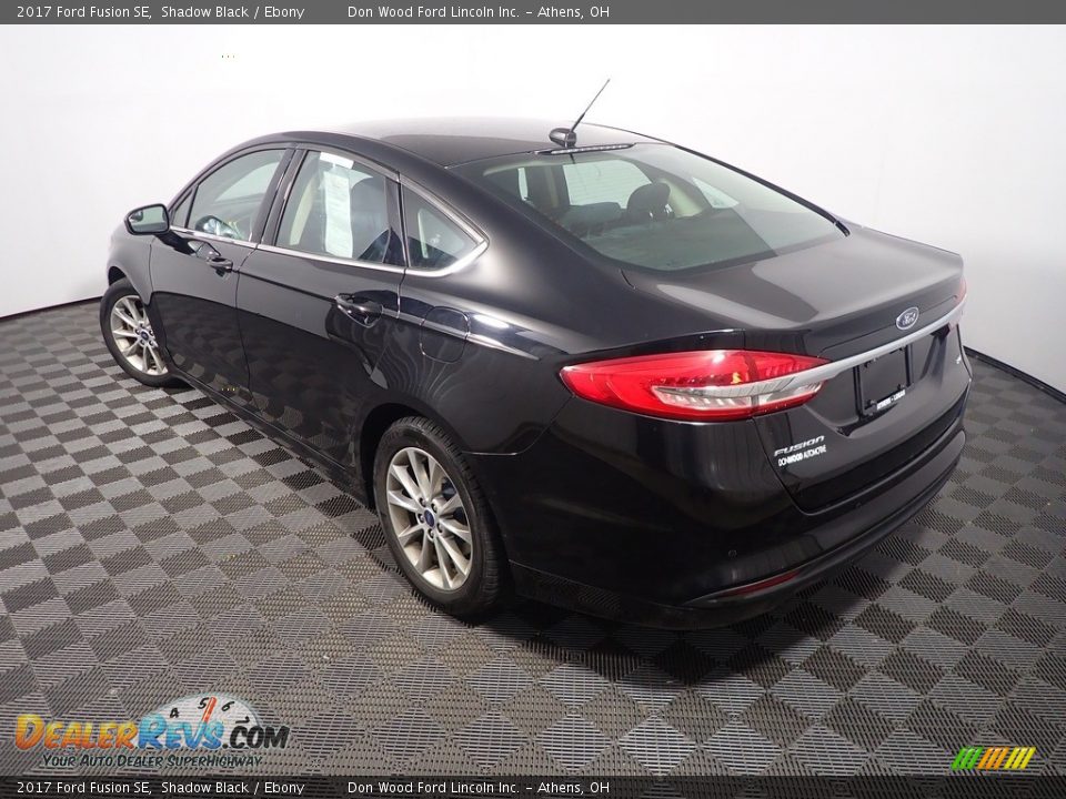 2017 Ford Fusion SE Shadow Black / Ebony Photo #12