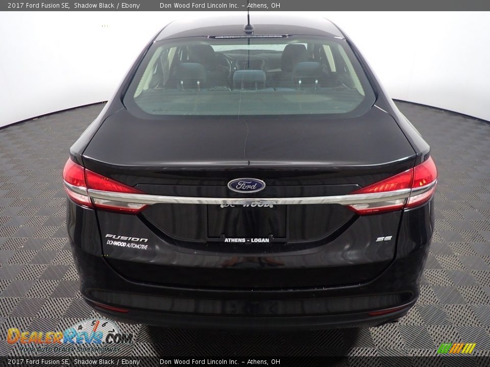 2017 Ford Fusion SE Shadow Black / Ebony Photo #13