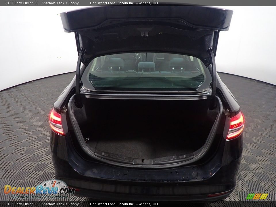 2017 Ford Fusion SE Shadow Black / Ebony Photo #14