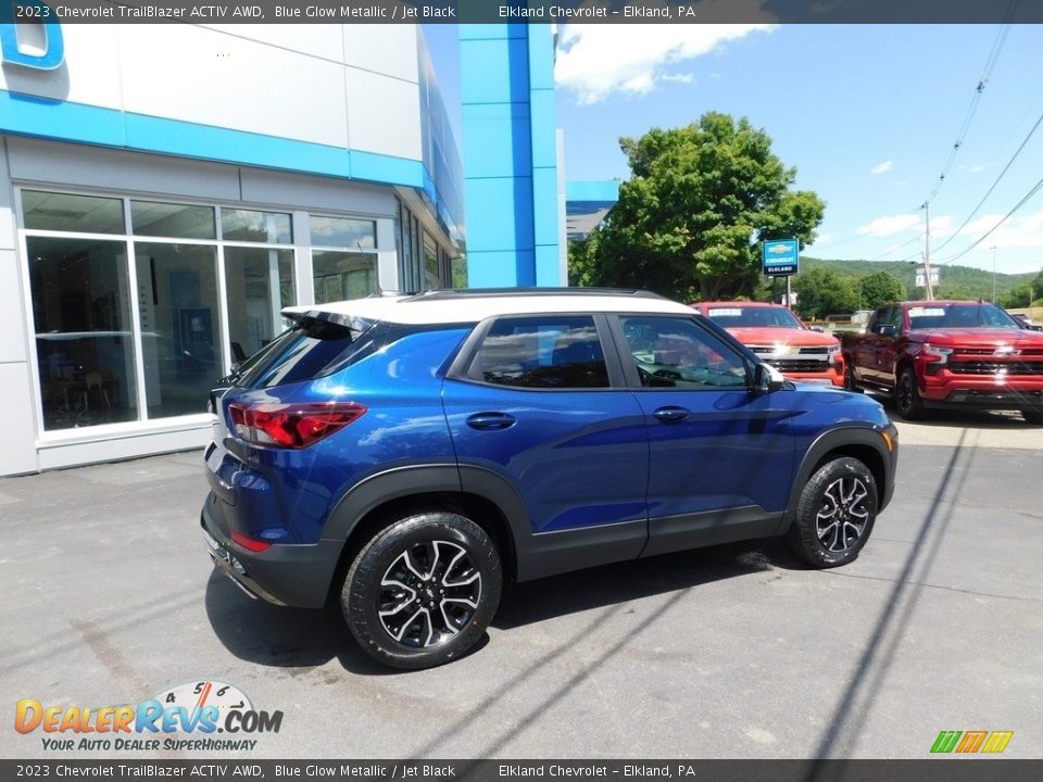 2023 Chevrolet TrailBlazer ACTIV AWD Blue Glow Metallic / Jet Black Photo #3