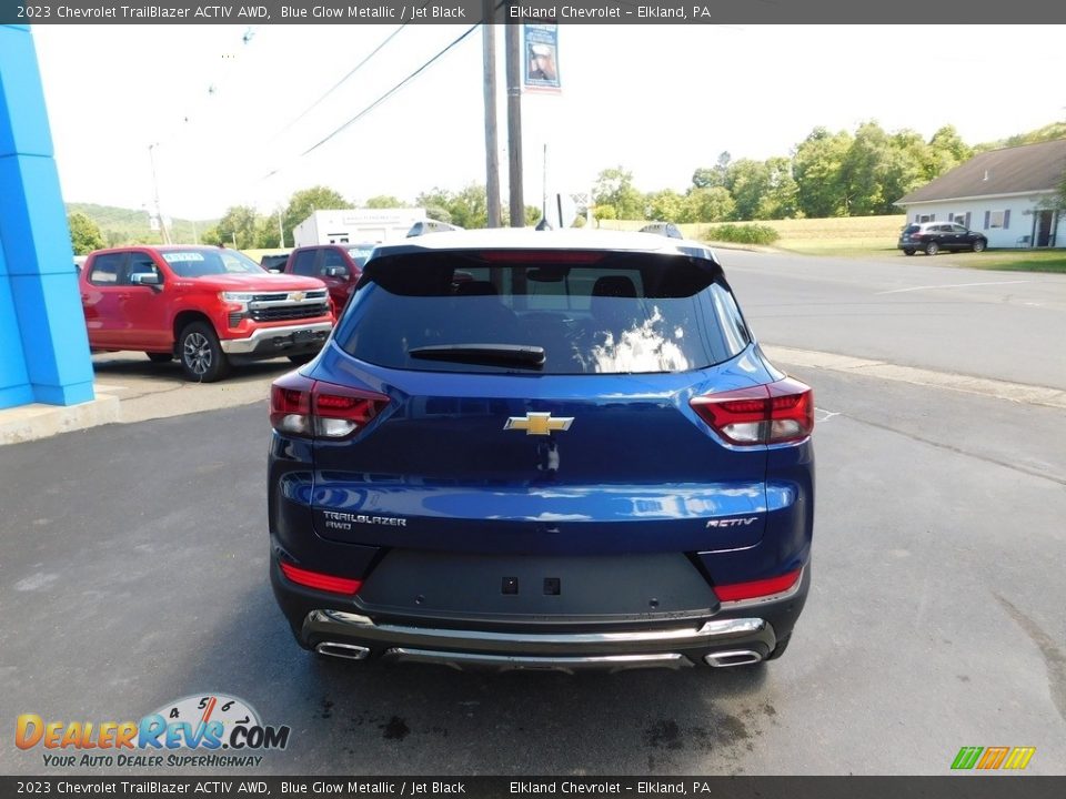 2023 Chevrolet TrailBlazer ACTIV AWD Blue Glow Metallic / Jet Black Photo #4