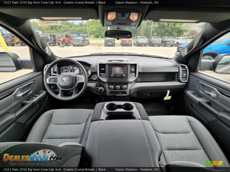2022 Ram 1500 Big Horn Crew Cab 4x4 Granite Crystal Metallic / Black Photo #4
