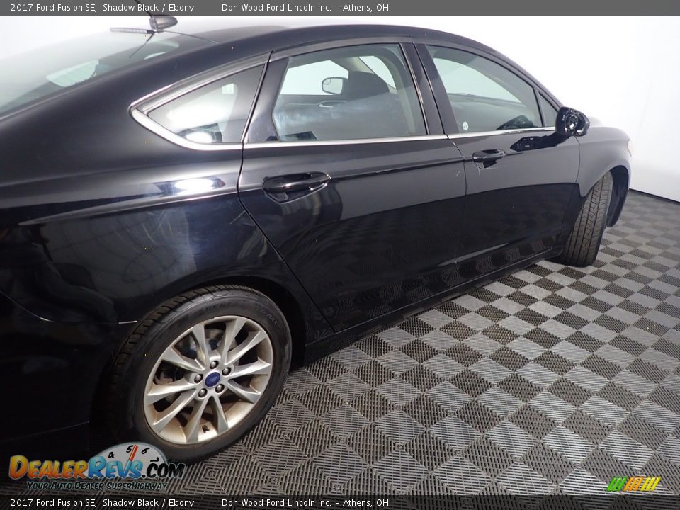 2017 Ford Fusion SE Shadow Black / Ebony Photo #19