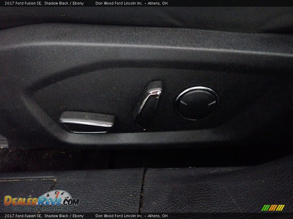 2017 Ford Fusion SE Shadow Black / Ebony Photo #24