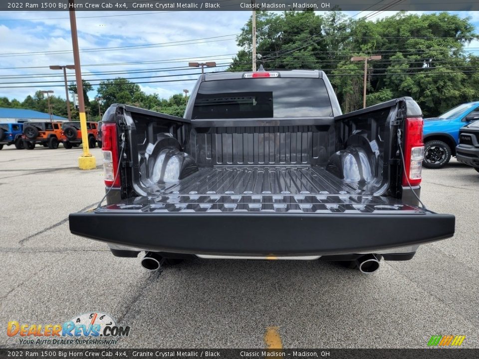 2022 Ram 1500 Big Horn Crew Cab 4x4 Granite Crystal Metallic / Black Photo #11