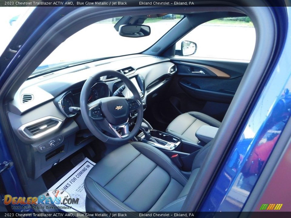 Jet Black Interior - 2023 Chevrolet TrailBlazer ACTIV AWD Photo #13
