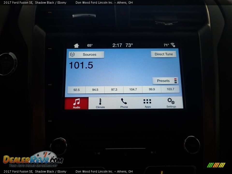2017 Ford Fusion SE Shadow Black / Ebony Photo #27