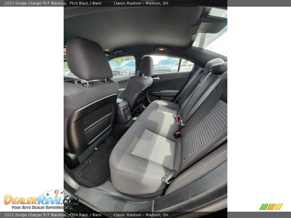 2022 Dodge Charger R/T Blacktop Pitch Black / Black Photo #3
