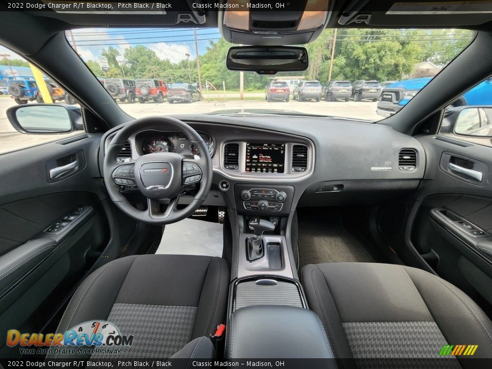 2022 Dodge Charger R/T Blacktop Pitch Black / Black Photo #4