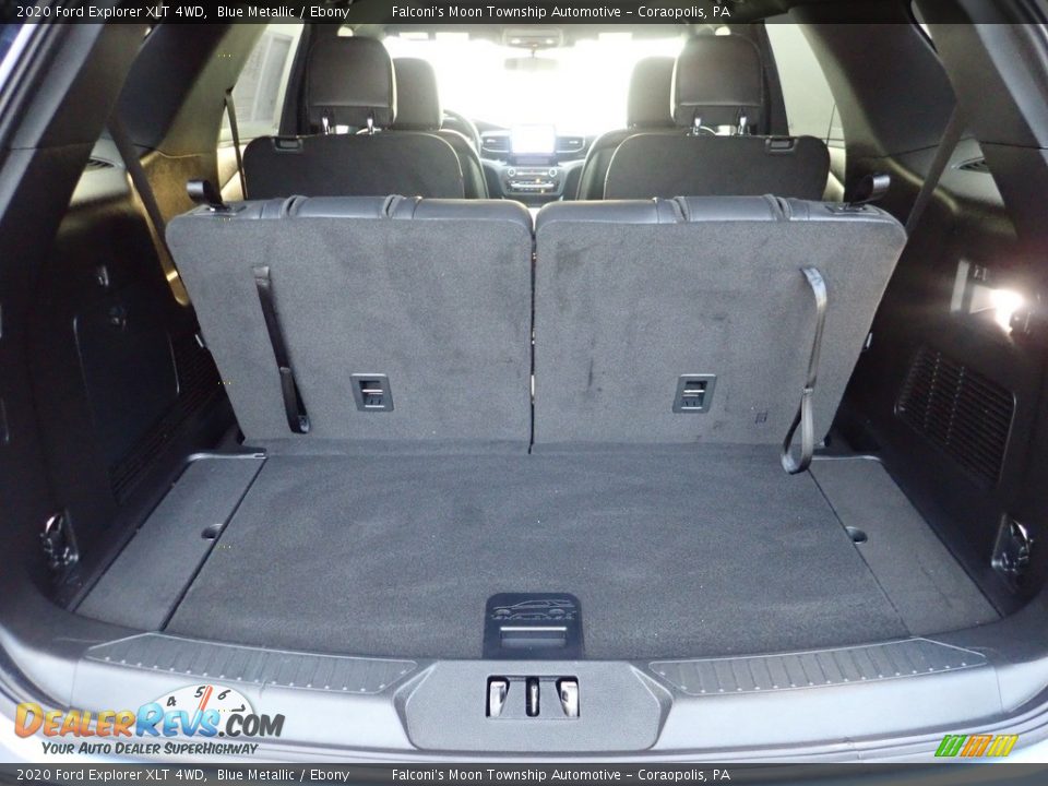 2020 Ford Explorer XLT 4WD Blue Metallic / Ebony Photo #4