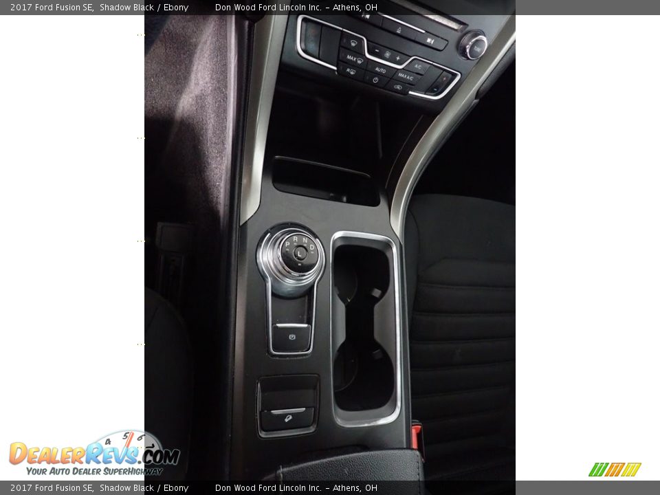 2017 Ford Fusion SE Shadow Black / Ebony Photo #33