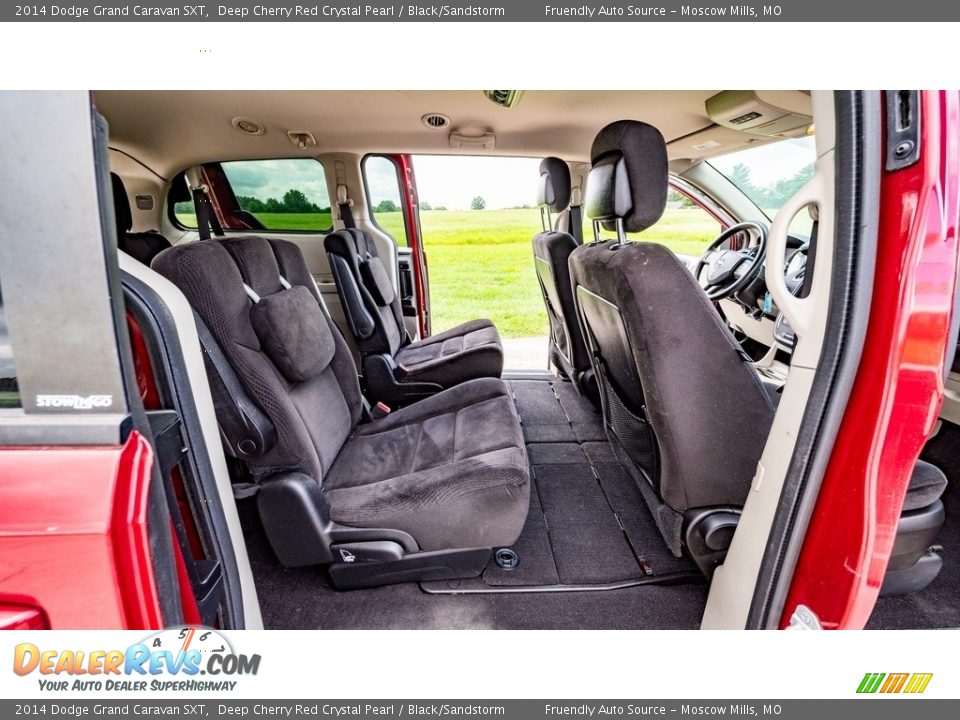 2014 Dodge Grand Caravan SXT Deep Cherry Red Crystal Pearl / Black/Sandstorm Photo #23