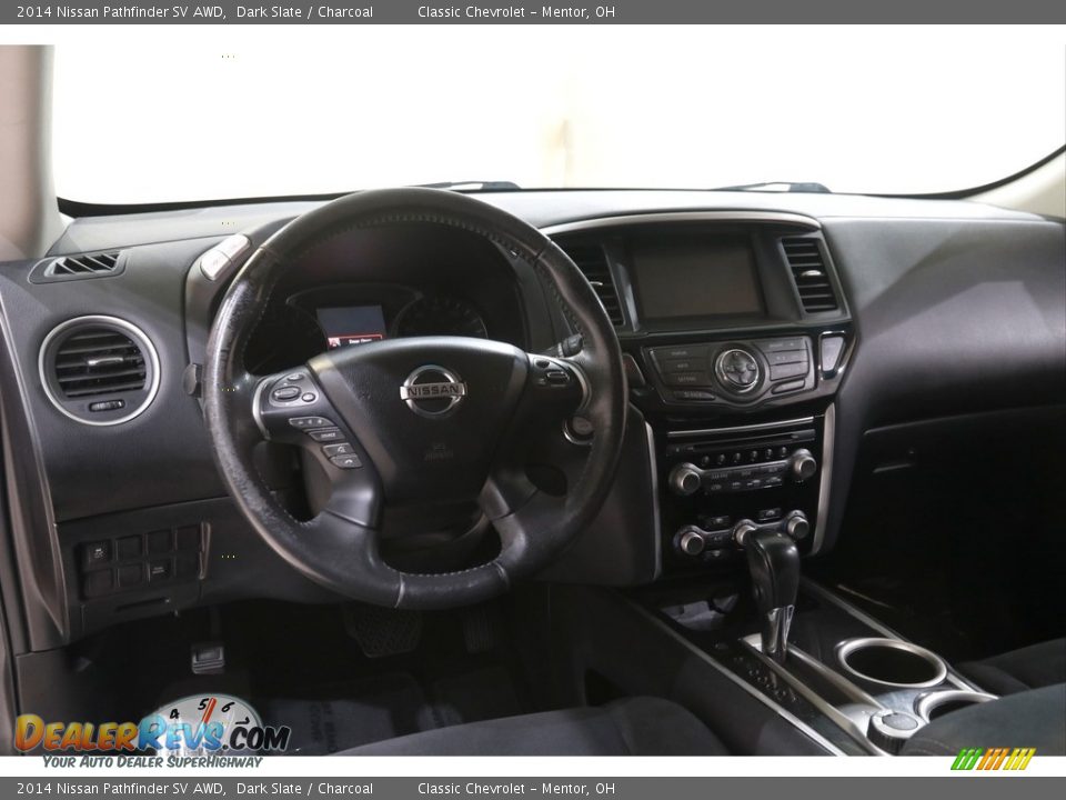 2014 Nissan Pathfinder SV AWD Dark Slate / Charcoal Photo #6