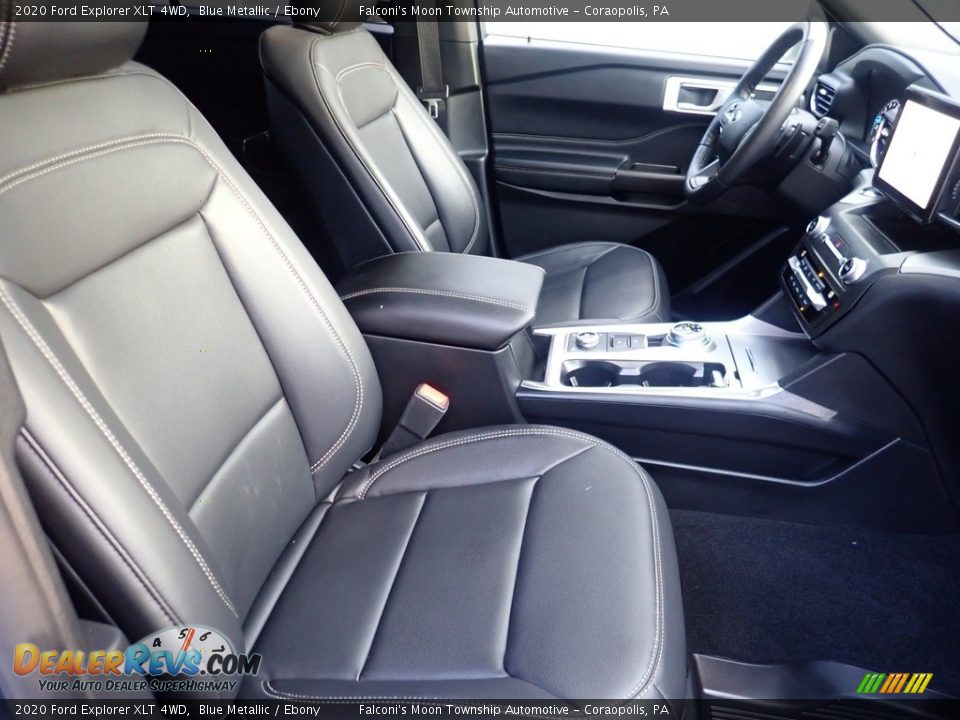 2020 Ford Explorer XLT 4WD Blue Metallic / Ebony Photo #11