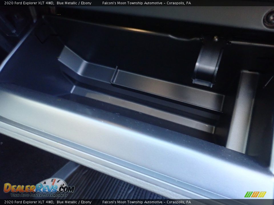 2020 Ford Explorer XLT 4WD Blue Metallic / Ebony Photo #13