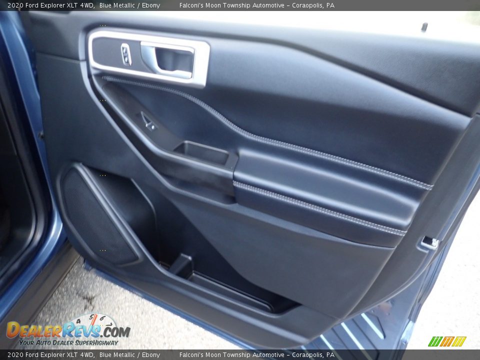 2020 Ford Explorer XLT 4WD Blue Metallic / Ebony Photo #15
