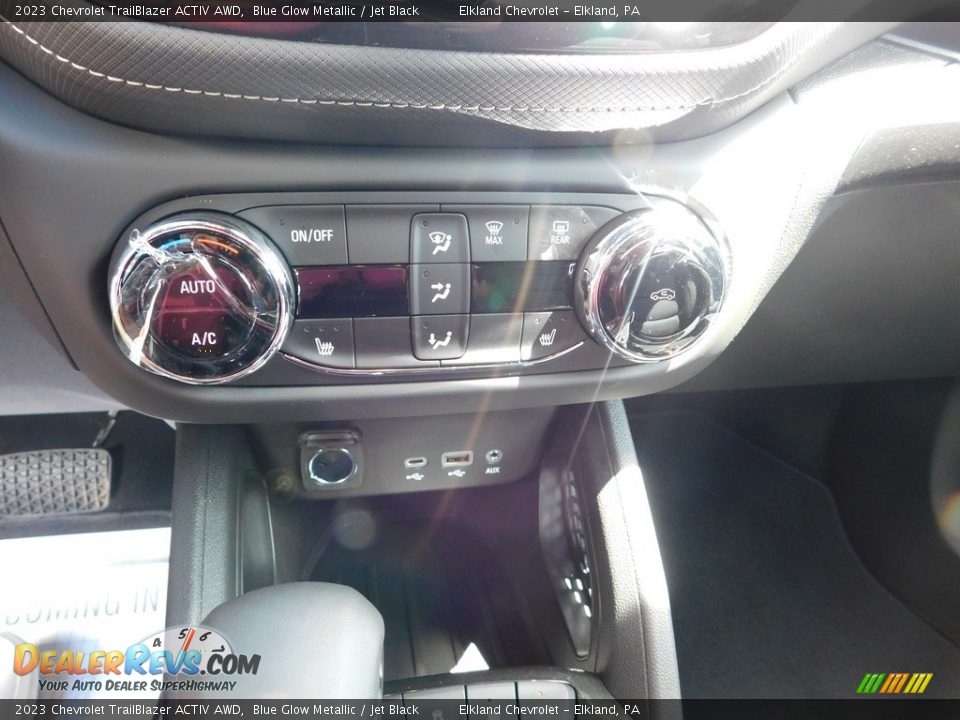 Controls of 2023 Chevrolet TrailBlazer ACTIV AWD Photo #30