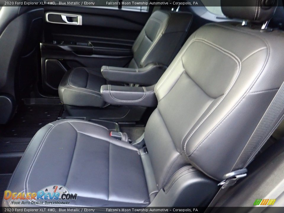 2020 Ford Explorer XLT 4WD Blue Metallic / Ebony Photo #19