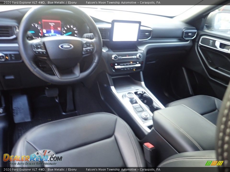 2020 Ford Explorer XLT 4WD Blue Metallic / Ebony Photo #20