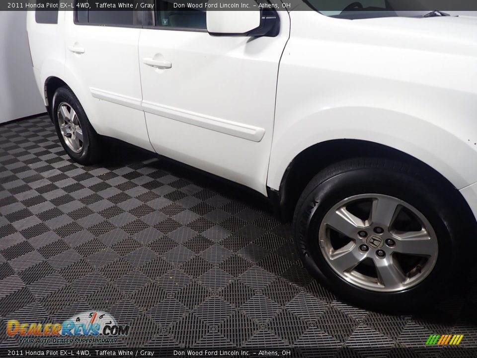 2011 Honda Pilot EX-L 4WD Taffeta White / Gray Photo #4