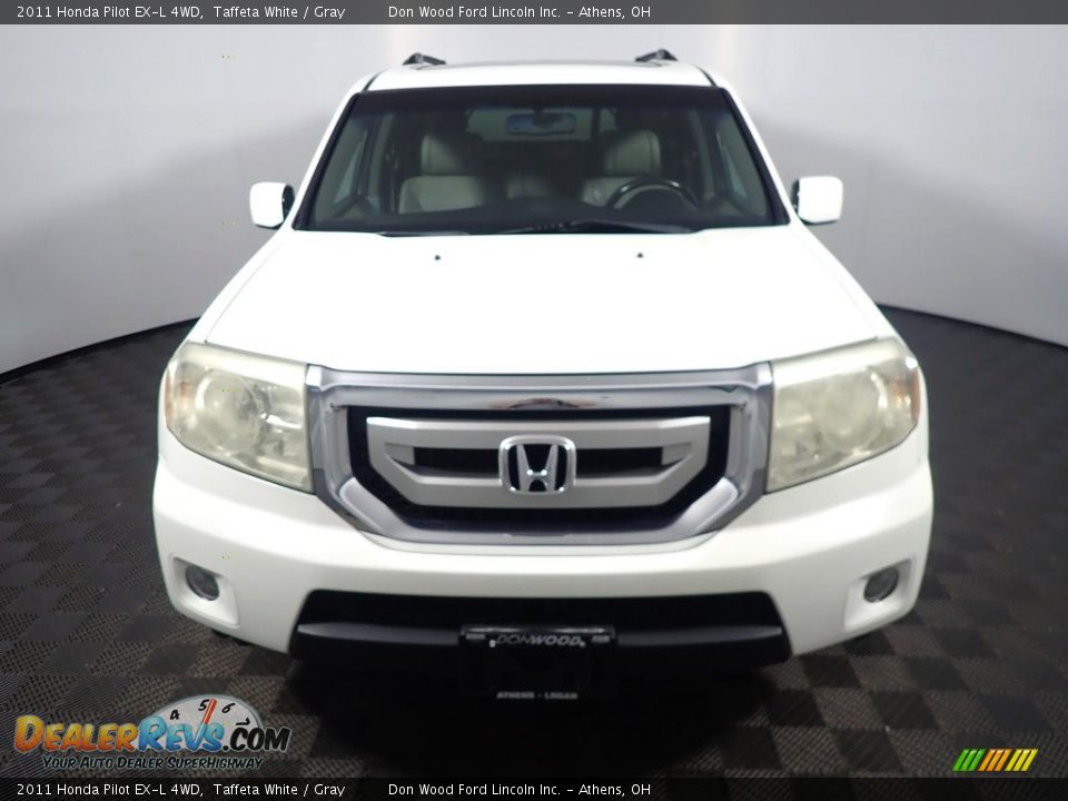 2011 Honda Pilot EX-L 4WD Taffeta White / Gray Photo #5