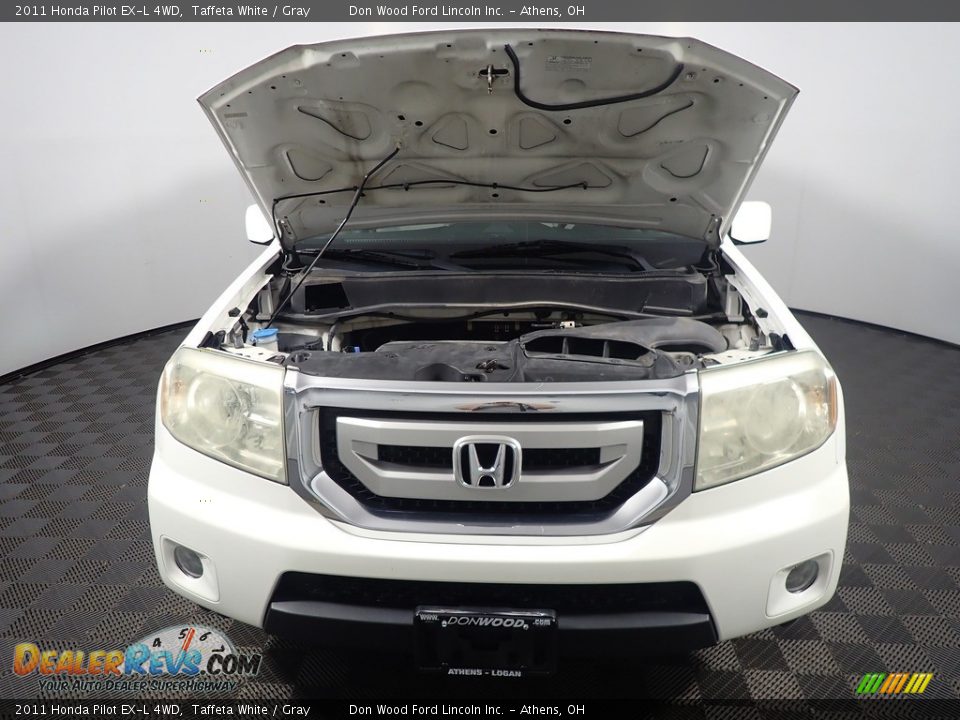 2011 Honda Pilot EX-L 4WD Taffeta White / Gray Photo #6