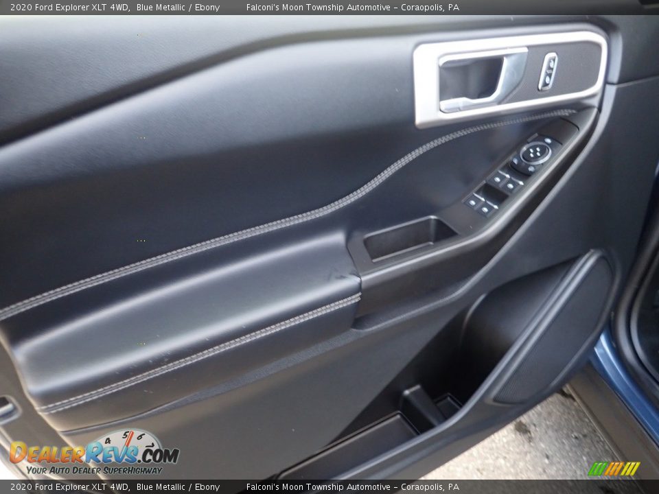 2020 Ford Explorer XLT 4WD Blue Metallic / Ebony Photo #22