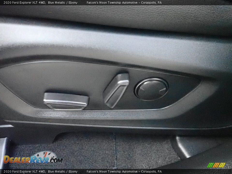2020 Ford Explorer XLT 4WD Blue Metallic / Ebony Photo #23