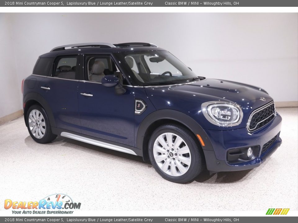 Lapisluxury Blue 2018 Mini Countryman Cooper S Photo #1