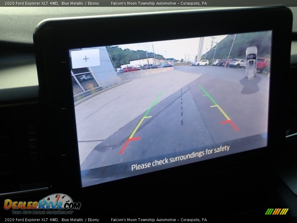 2020 Ford Explorer XLT 4WD Blue Metallic / Ebony Photo #29
