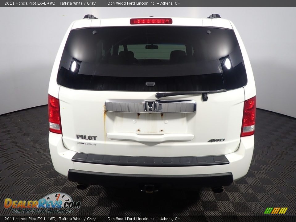 2011 Honda Pilot EX-L 4WD Taffeta White / Gray Photo #13