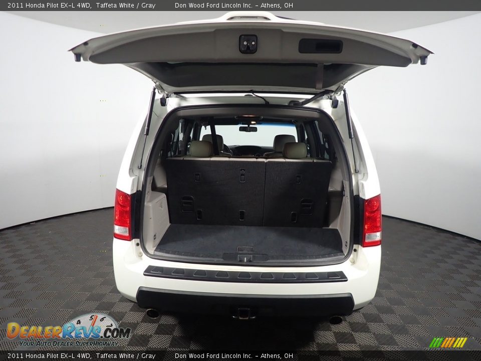 2011 Honda Pilot EX-L 4WD Taffeta White / Gray Photo #14
