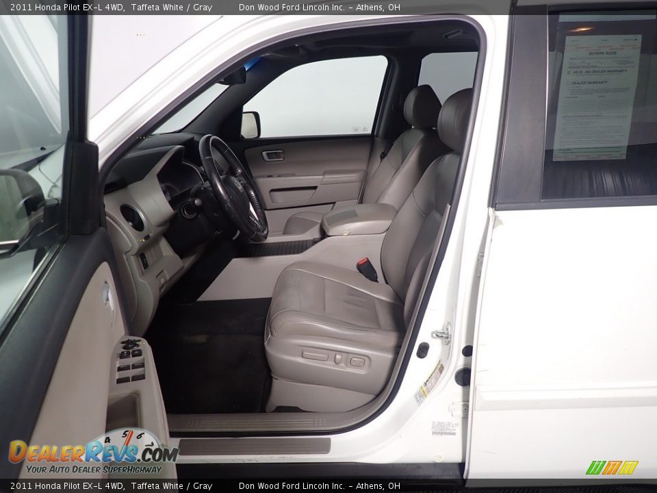2011 Honda Pilot EX-L 4WD Taffeta White / Gray Photo #20