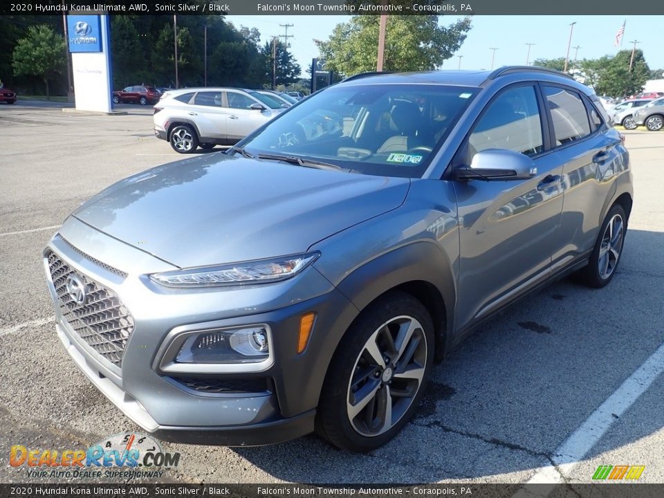 2020 Hyundai Kona Ultimate AWD Sonic Silver / Black Photo #1