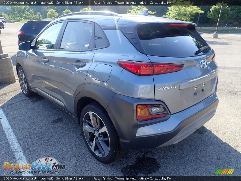 2020 Hyundai Kona Ultimate AWD Sonic Silver / Black Photo #2