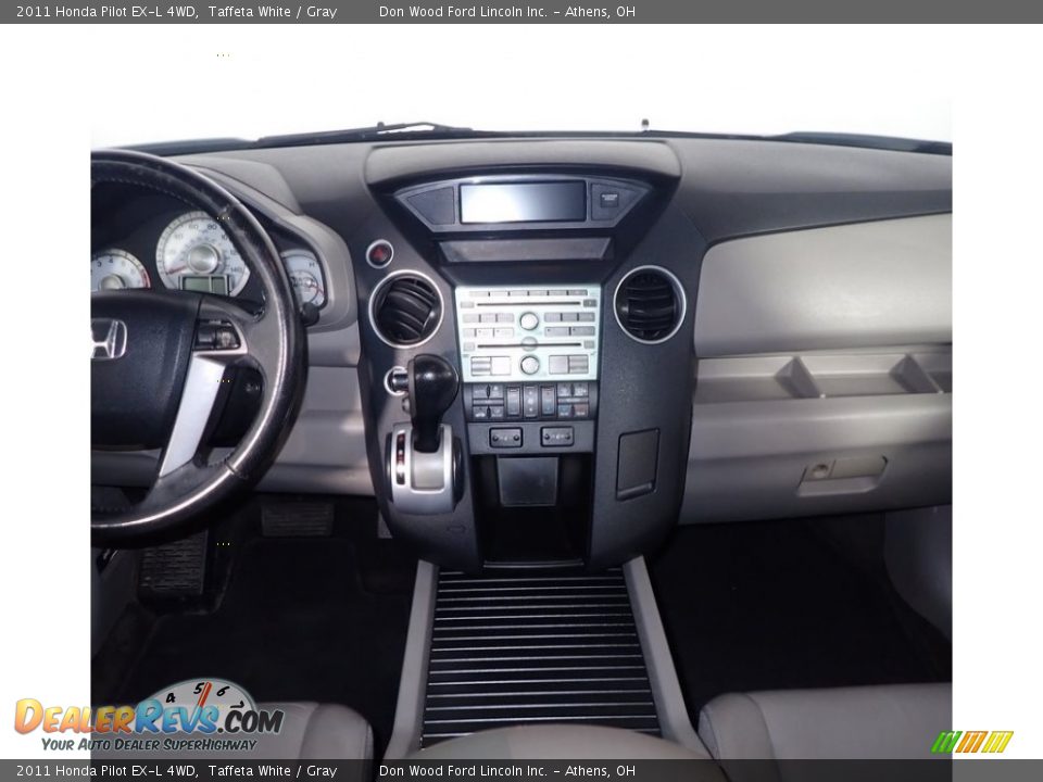 2011 Honda Pilot EX-L 4WD Taffeta White / Gray Photo #23