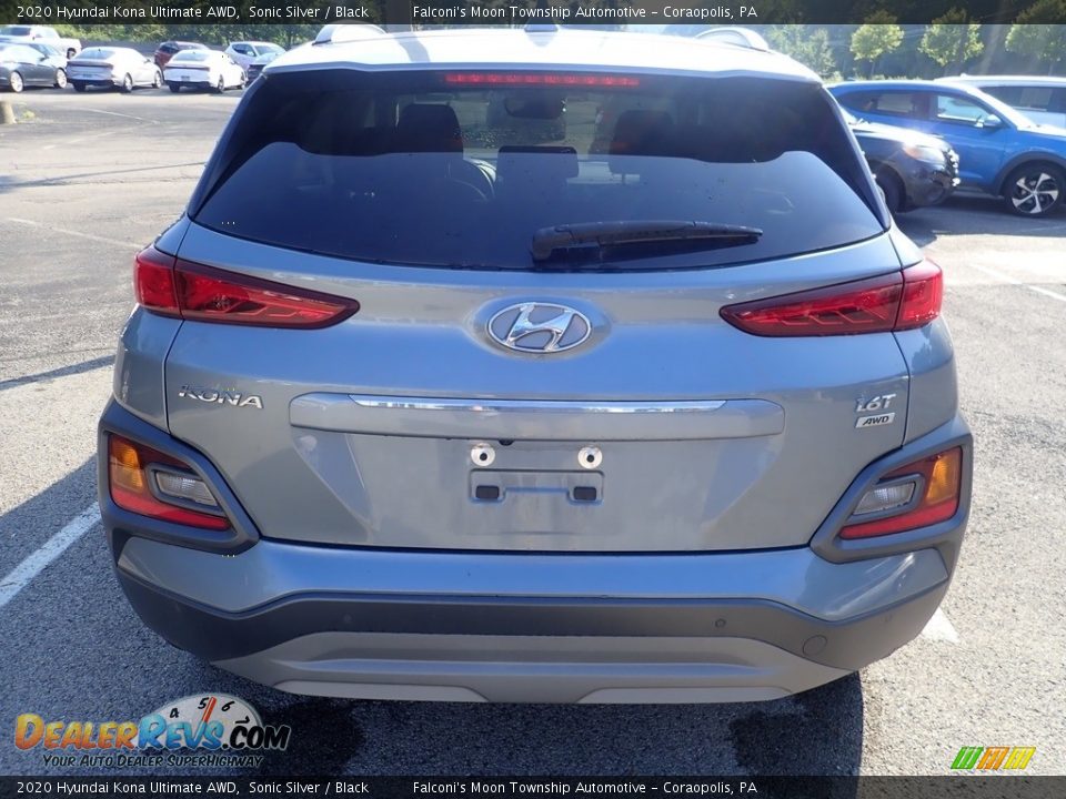 2020 Hyundai Kona Ultimate AWD Sonic Silver / Black Photo #3