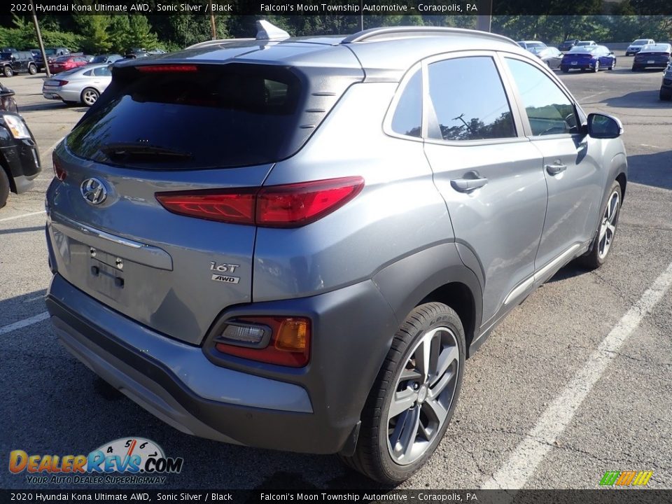 2020 Hyundai Kona Ultimate AWD Sonic Silver / Black Photo #4