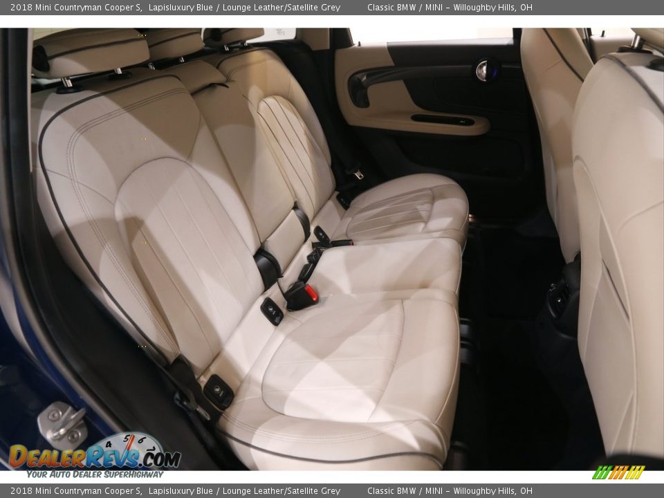 Rear Seat of 2018 Mini Countryman Cooper S Photo #18