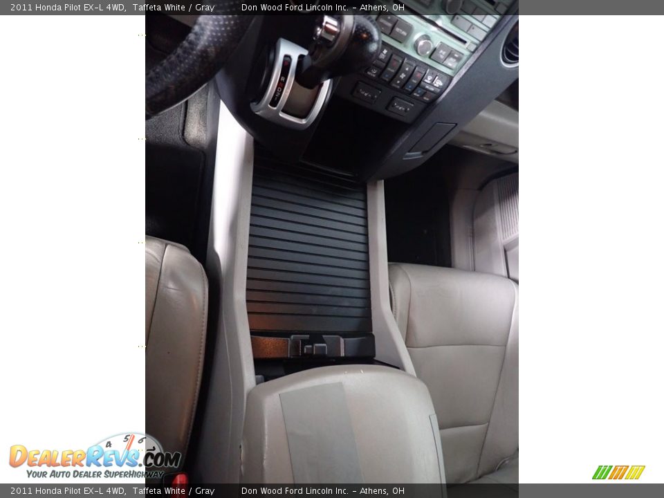 2011 Honda Pilot EX-L 4WD Taffeta White / Gray Photo #29