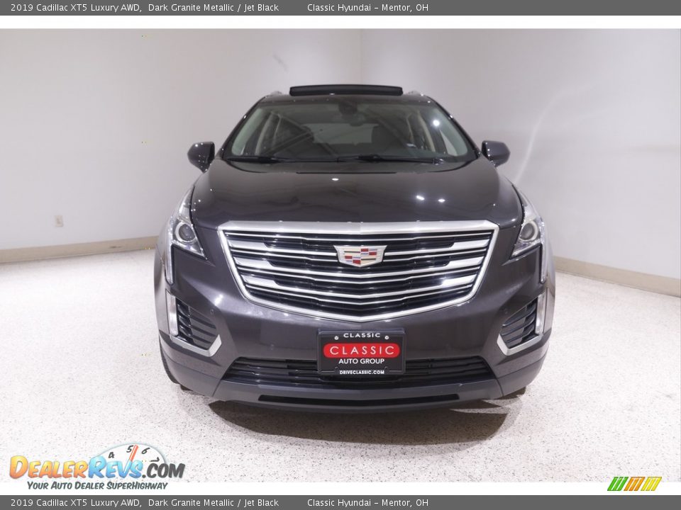 2019 Cadillac XT5 Luxury AWD Dark Granite Metallic / Jet Black Photo #2