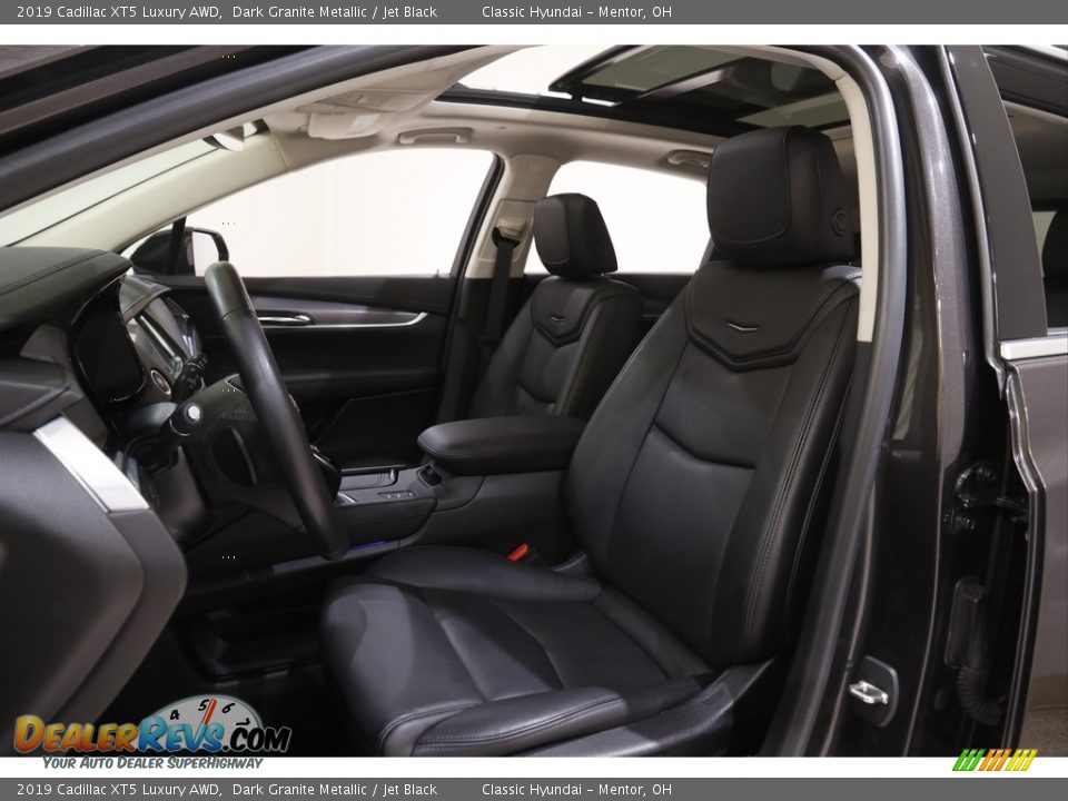 2019 Cadillac XT5 Luxury AWD Dark Granite Metallic / Jet Black Photo #5