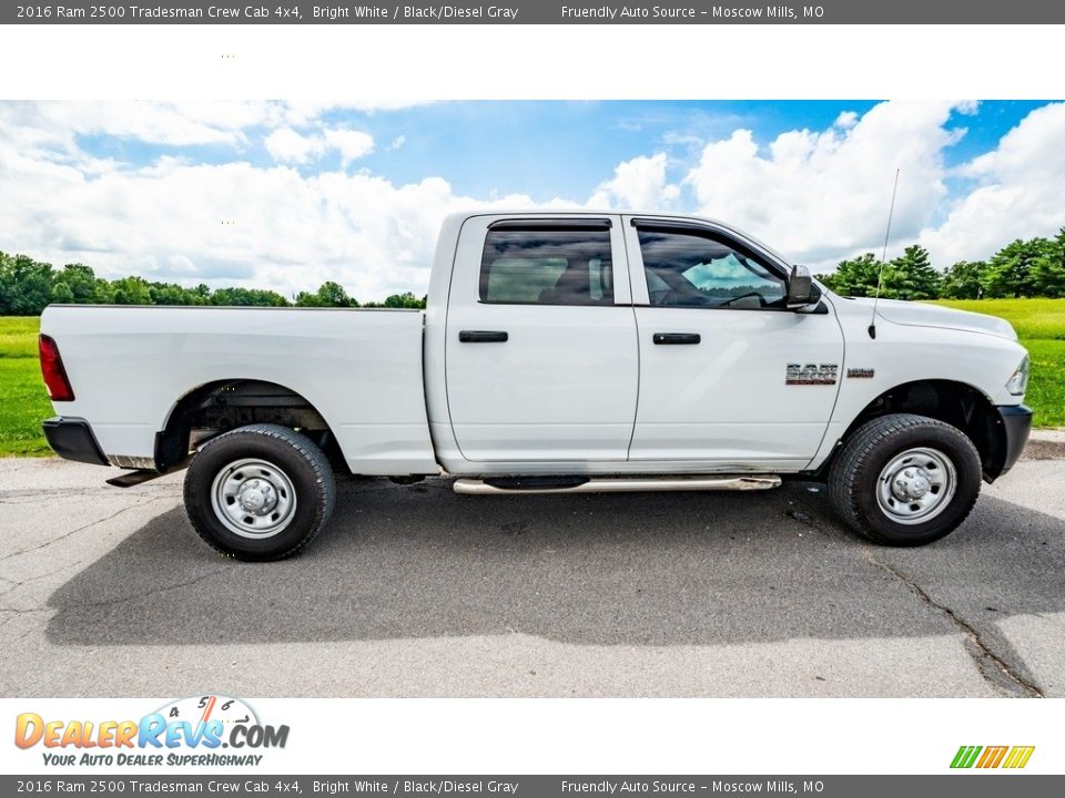 Bright White 2016 Ram 2500 Tradesman Crew Cab 4x4 Photo #3