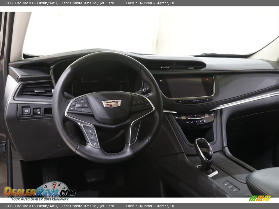 2019 Cadillac XT5 Luxury AWD Dark Granite Metallic / Jet Black Photo #6