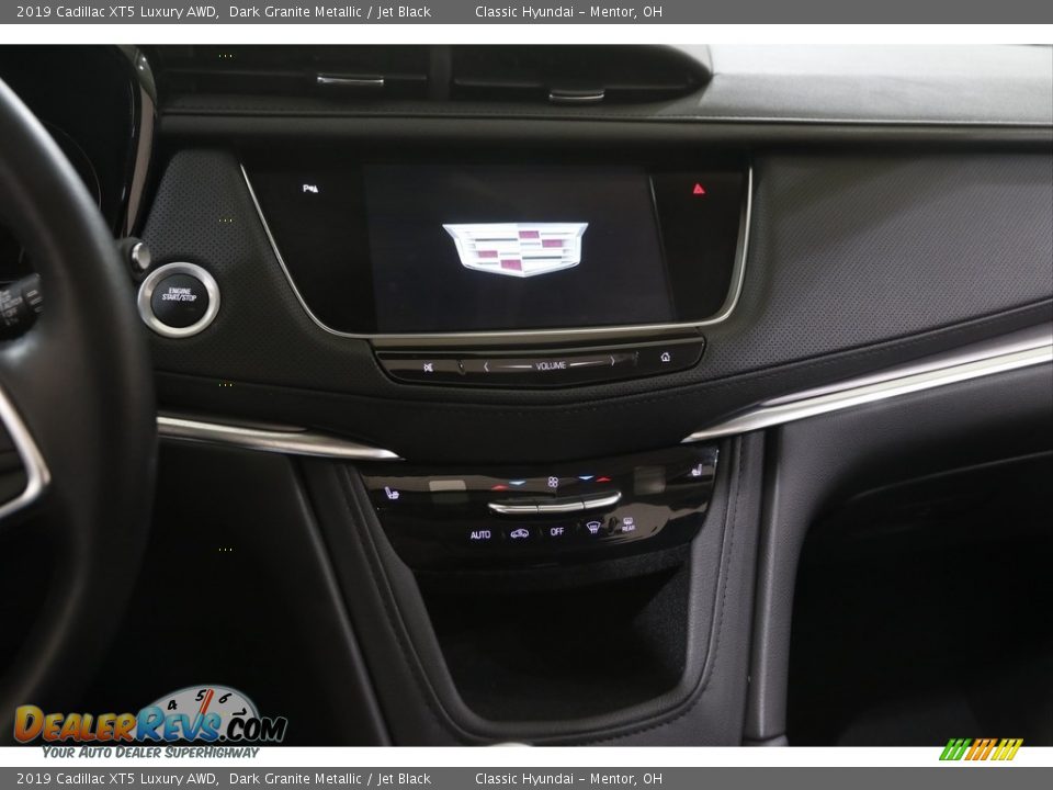 2019 Cadillac XT5 Luxury AWD Dark Granite Metallic / Jet Black Photo #9