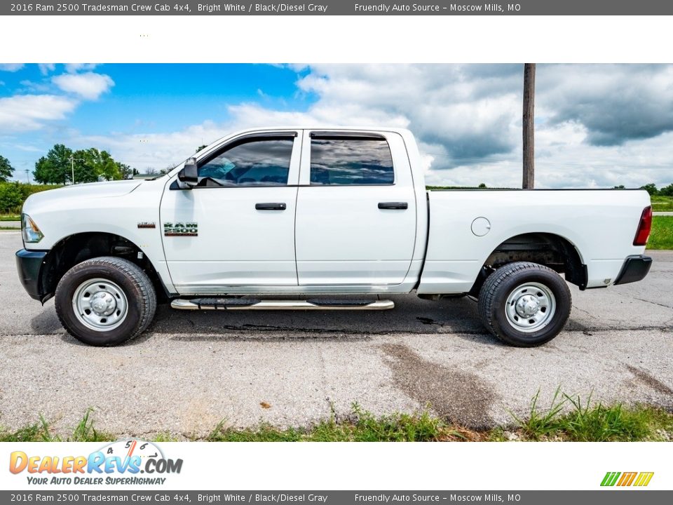 Bright White 2016 Ram 2500 Tradesman Crew Cab 4x4 Photo #7