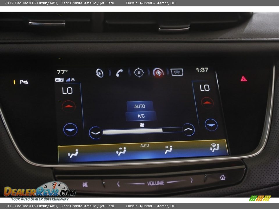 2019 Cadillac XT5 Luxury AWD Dark Granite Metallic / Jet Black Photo #13