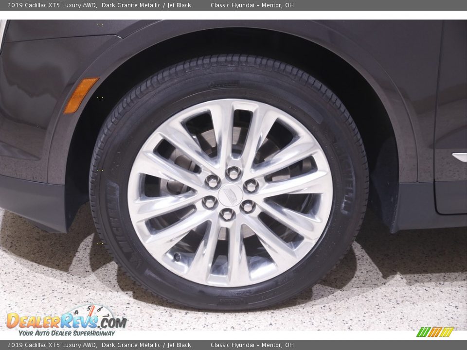 2019 Cadillac XT5 Luxury AWD Dark Granite Metallic / Jet Black Photo #22